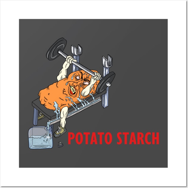 Strong potato Wall Art by DC ´s Store